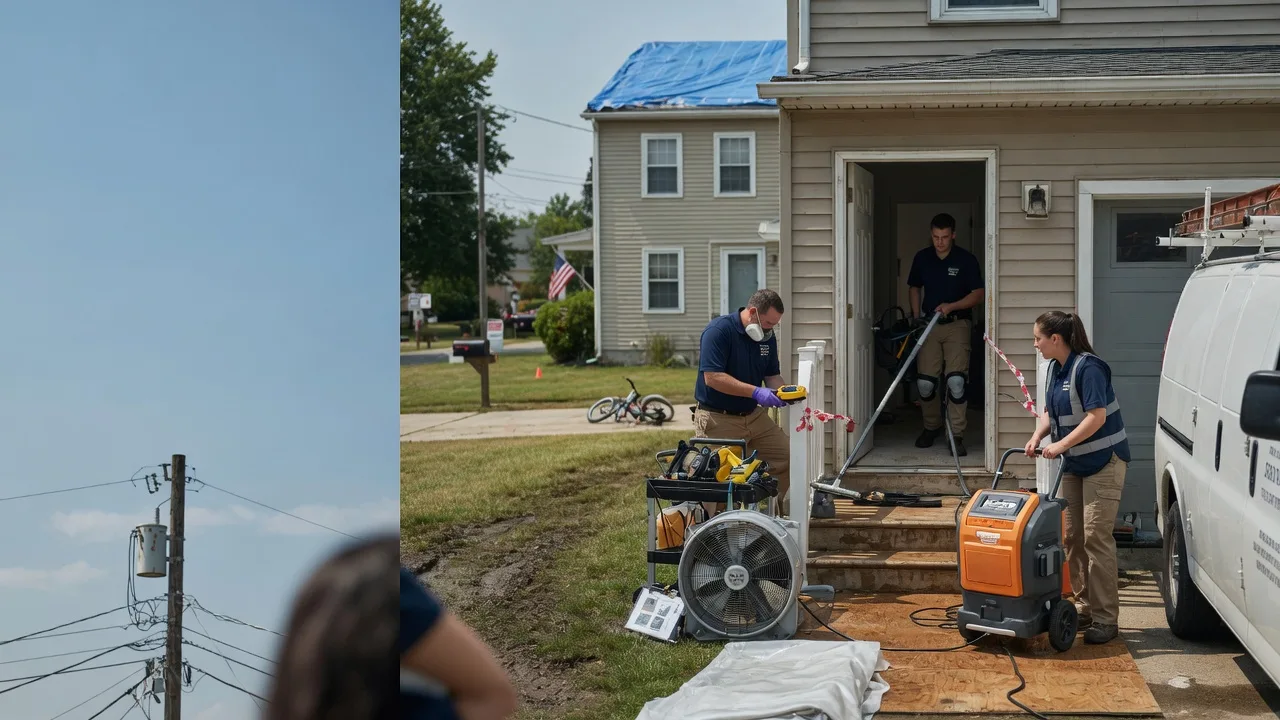Water Damage Repair in Oregonia, OH near me